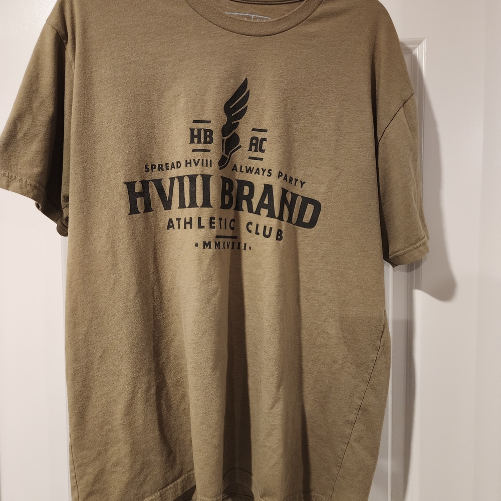 Athletic Club Men's Olive T-Shirt